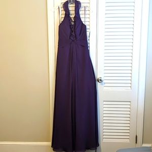 NWT Allure Bridals Chiffon floor length gown